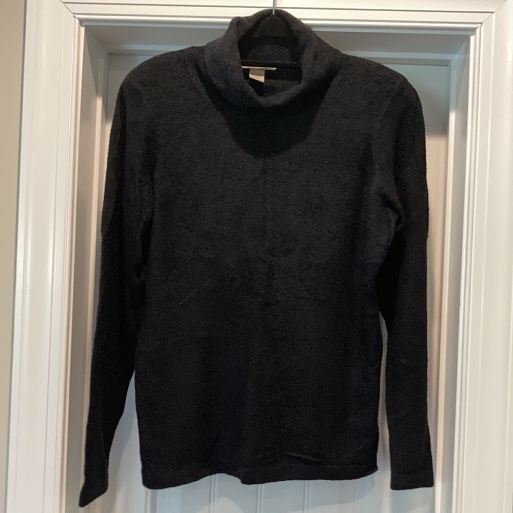 Ex Officio chenille turtleneck sweater - ladies Large - excellent condition